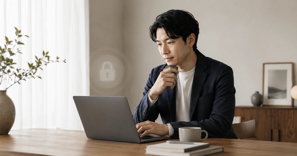 本人写真を送る前の個人情報確認を説明するイメージ
