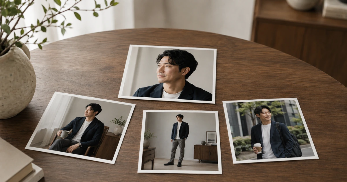 サブ写真の種類を説明するイメージ