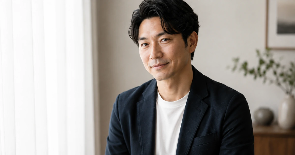 自然な表情を説明するイメージ